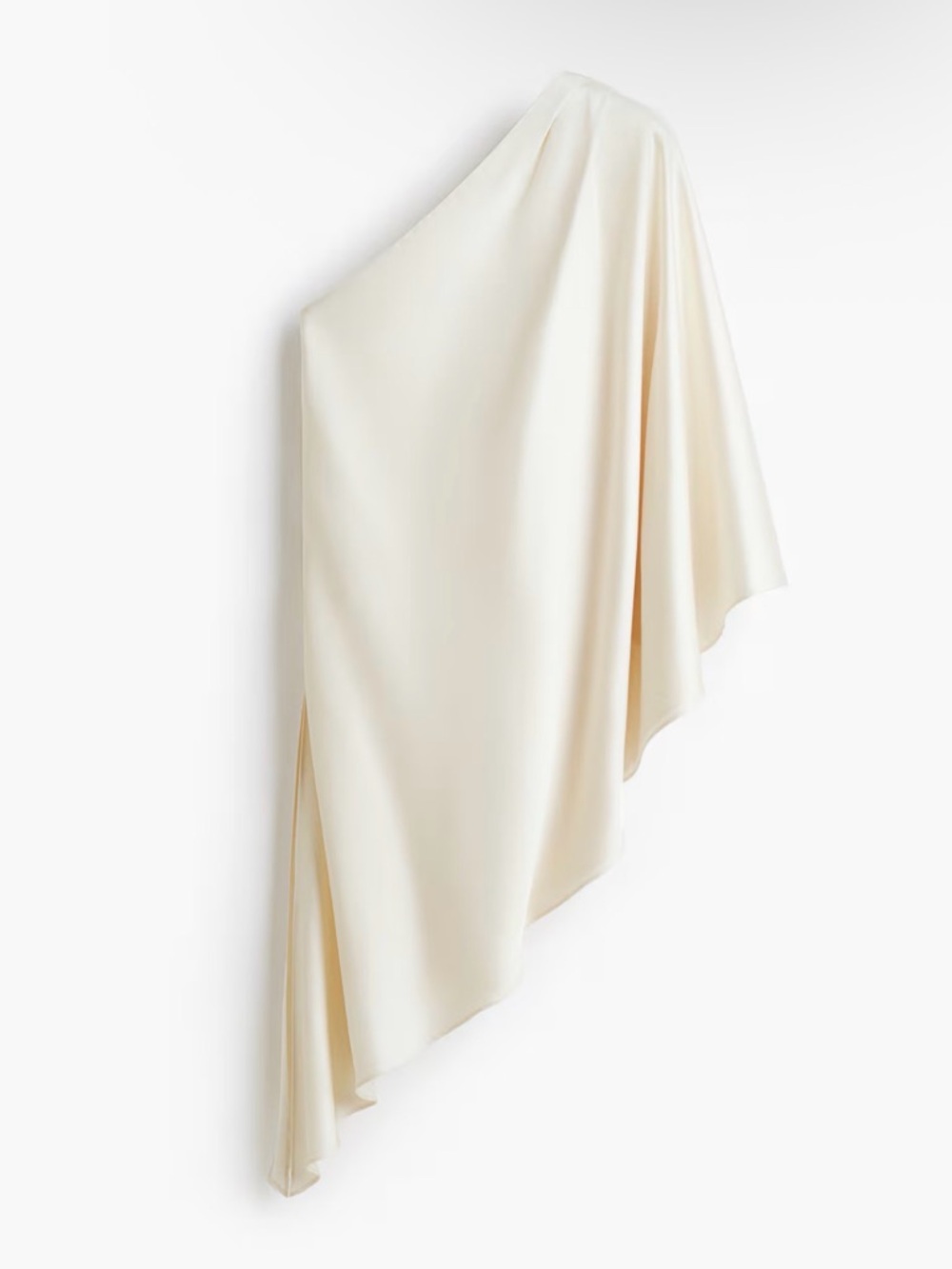 H&M One-Shoulder Satin Top - Picture 6 of 7
